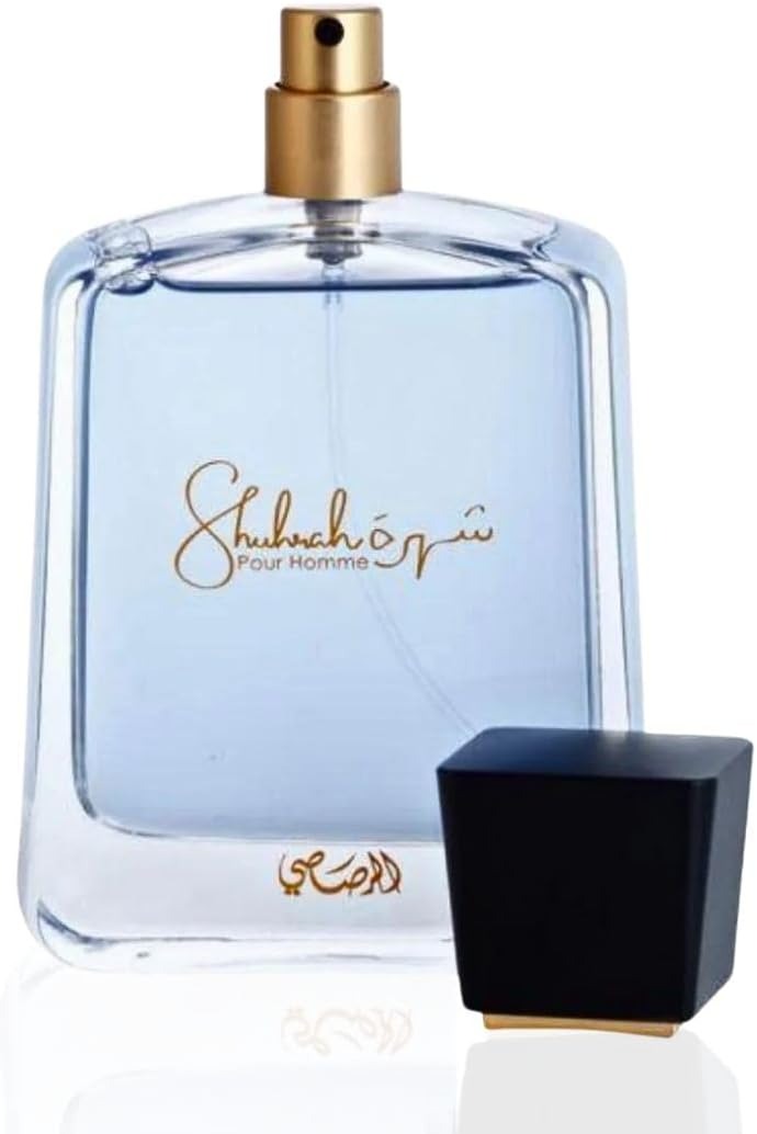 Rasasi Shuhrah Pour Homme Eau De Parfum – Long Lasting Masculine Fragrance for Men (90ml)