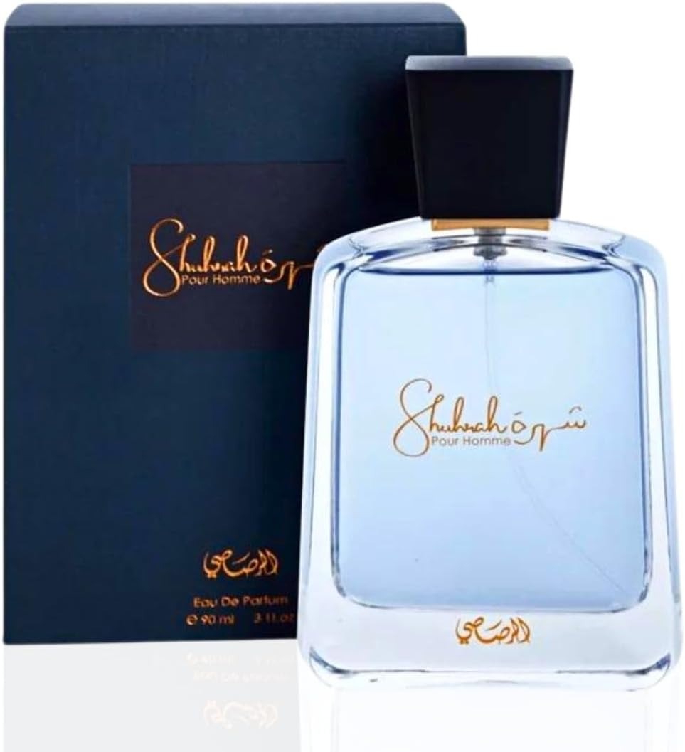Rasasi Shuhrah Pour Homme Eau De Parfum – Long Lasting Masculine Fragrance for Men (90ml)