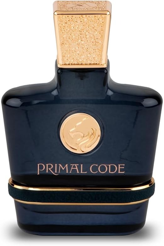 Primal Code by Swiss Arabian – Eau de Parfum for Men – Bold & Seductive Woody-Spicy Fragrance – 100ml (3.4 FL OZ)