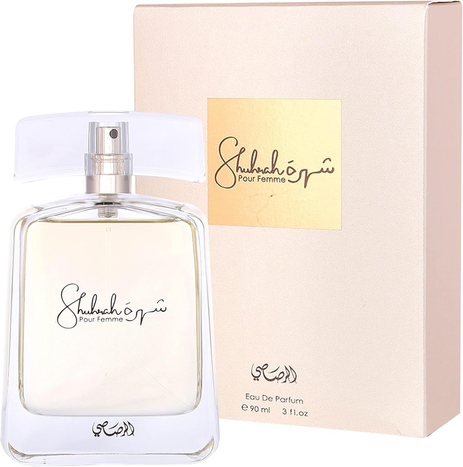 Rasasi Shuhrah Pour Femme Eau De Parfum – Elegant Long Lasting Perfume for Women (90ml)