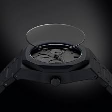 Arabic Numeral Black Watch – Minimalist Men’s Watch with Matte Finish & Arabic Dial